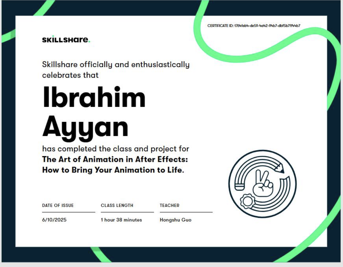 Certification 1