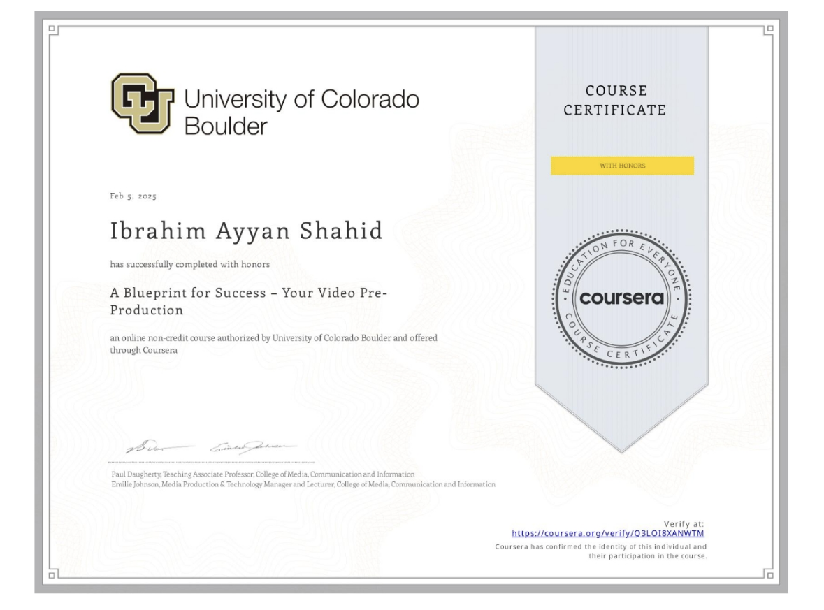 Certification 2